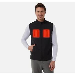 32 Degrees Heated Vest with Rechargeable Battery Black, Medium, New in Box